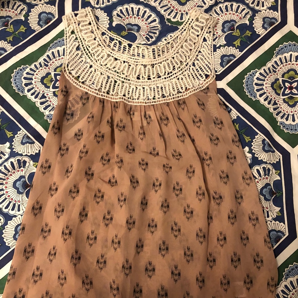 Cute sleeveless blouse